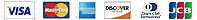 リフレでは次のクレジットカードをご利用いただけます